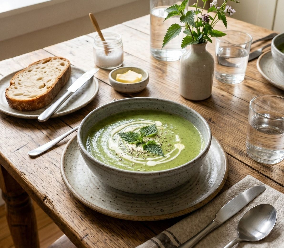 Simple Nettle Soup – A Gentle Spring Classic